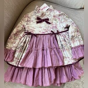 Beautiful Spanish Dress, vintage Style (size 4)